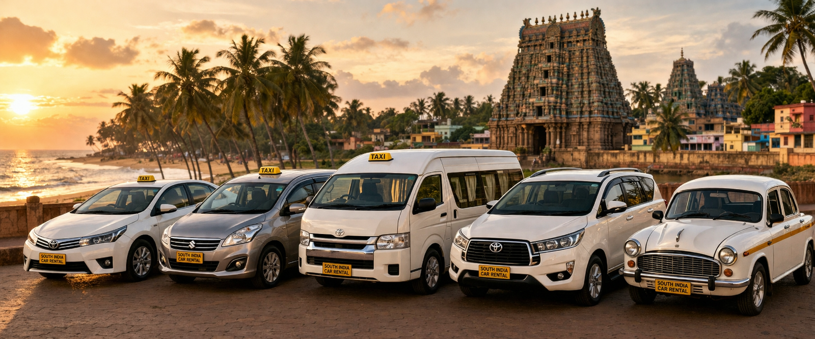 Car rental in South India