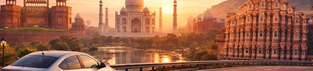 Car rental to visit Delhi, Agra and Jaipur
