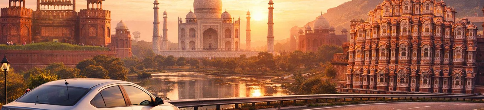 Car rental to visit Delhi, Agra and Jaipur